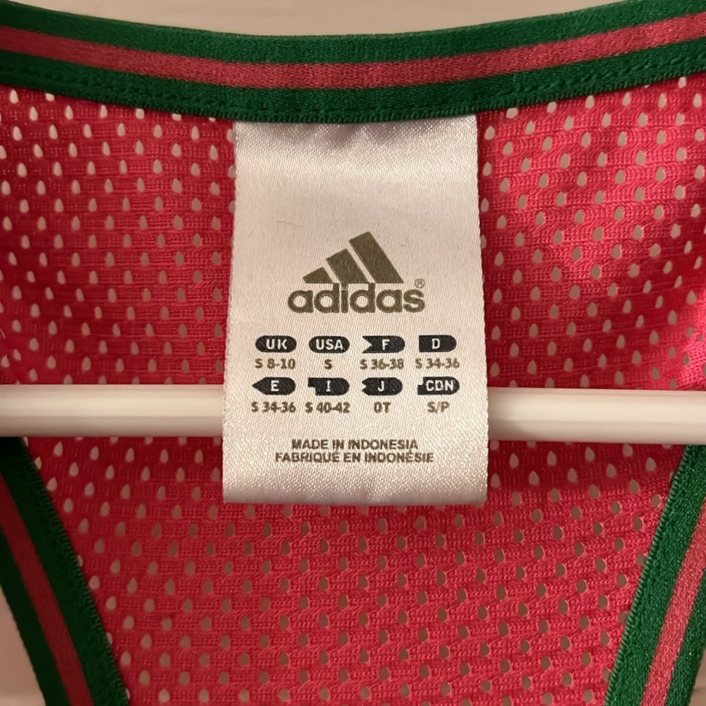 Adidas Mesh Workout Tank Top GUC - Picture 3 of 7